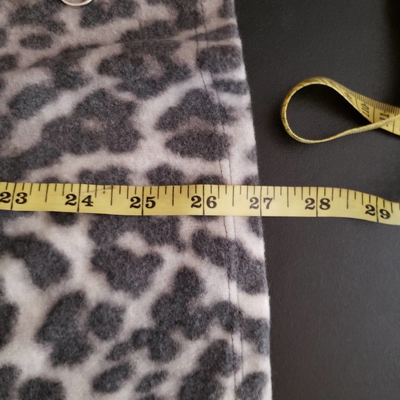 ADRIENNE VITTADINI leopard fleece pullover sweater 3X - Picture 8 of 9